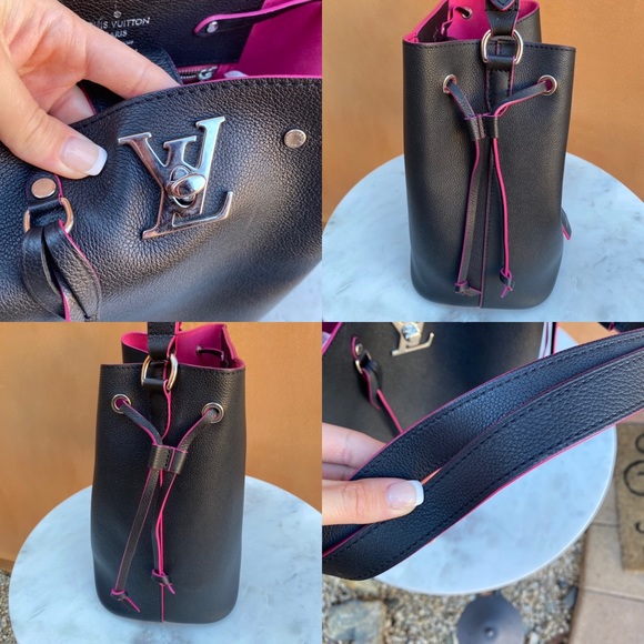 SOLD Louis Vuitton Lockme Calfskin Bucket Bag - Picture 8 of 16